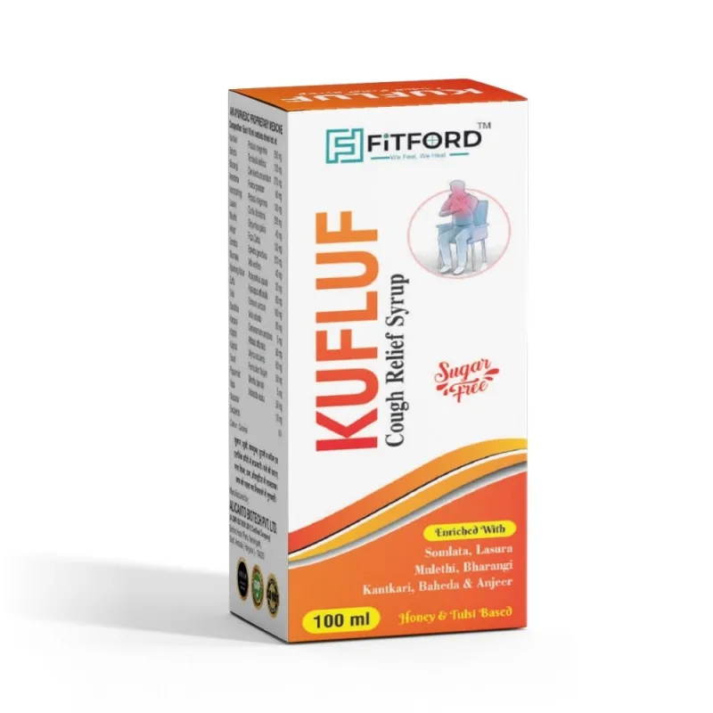 KUFLUF Cough Relief Syrup by Fitford Pharmaceuticals