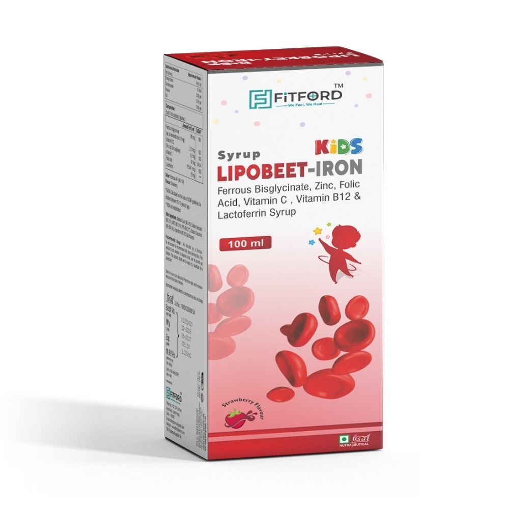 LIPOBEET-IRON Kids Syrup by Fitford Pharmaceuticals