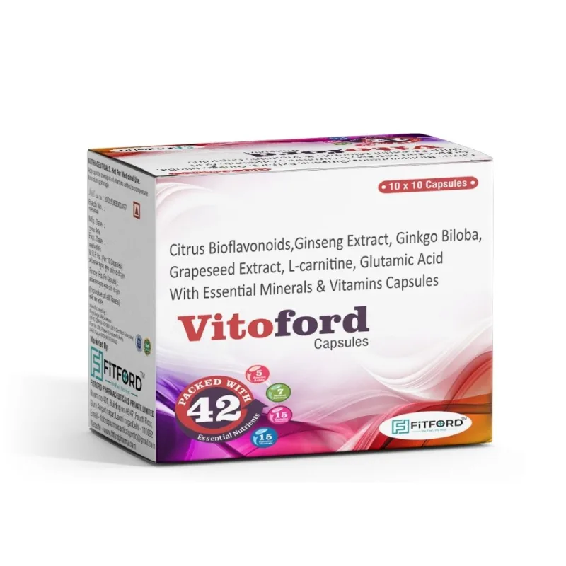 Vitoford Capsules by Fitford Pharmaceuticals
