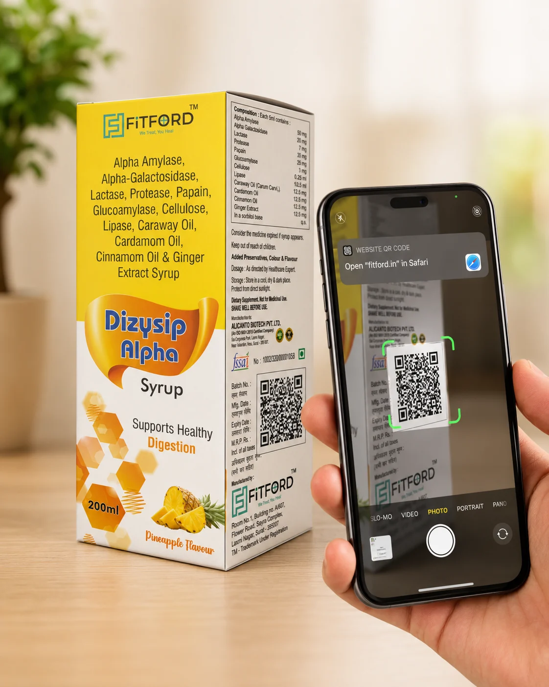 Fitford QR Verification