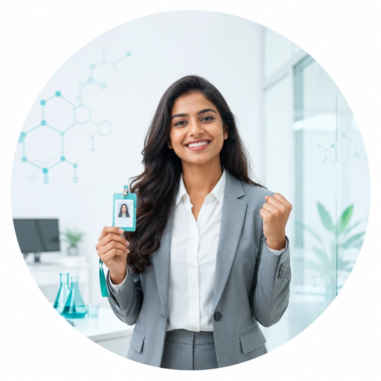 Fitford team member celebrating professional growth